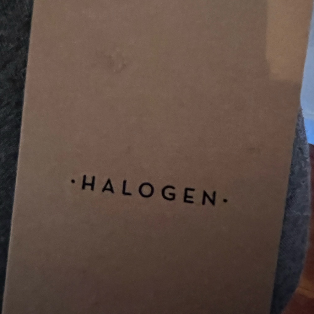 NWT Halogen Long Sleeve T-Shirt, Heather Gray, Size XXS - Picture 3 of 6